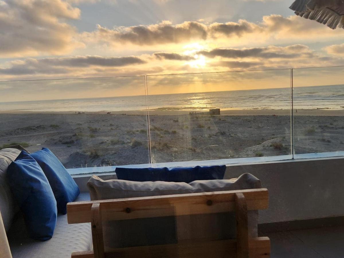 Sidi Rahal Blue View, Beachfront Wide Seaview With Pool Екстер'єр фото