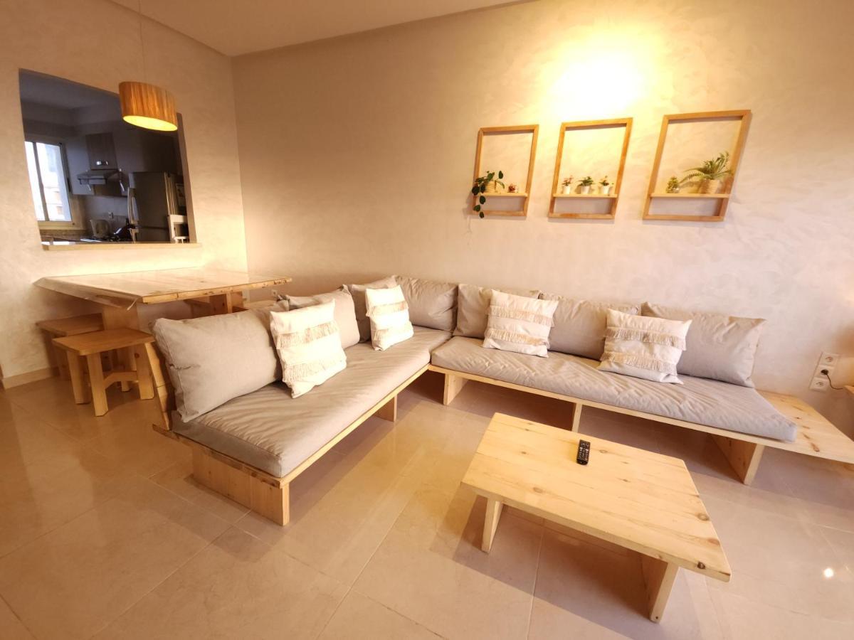 Sidi Rahal Blue View, Beachfront Wide Seaview With Pool Екстер'єр фото