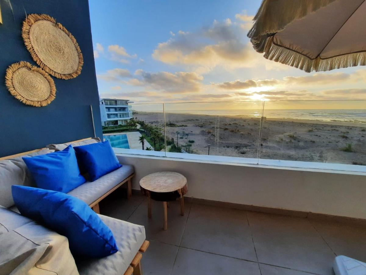 Sidi Rahal Blue View, Beachfront Wide Seaview With Pool Екстер'єр фото
