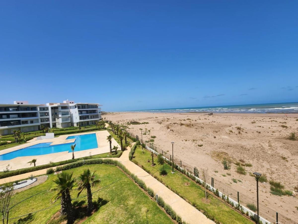 Sidi Rahal Blue View, Beachfront Wide Seaview With Pool Екстер'єр фото