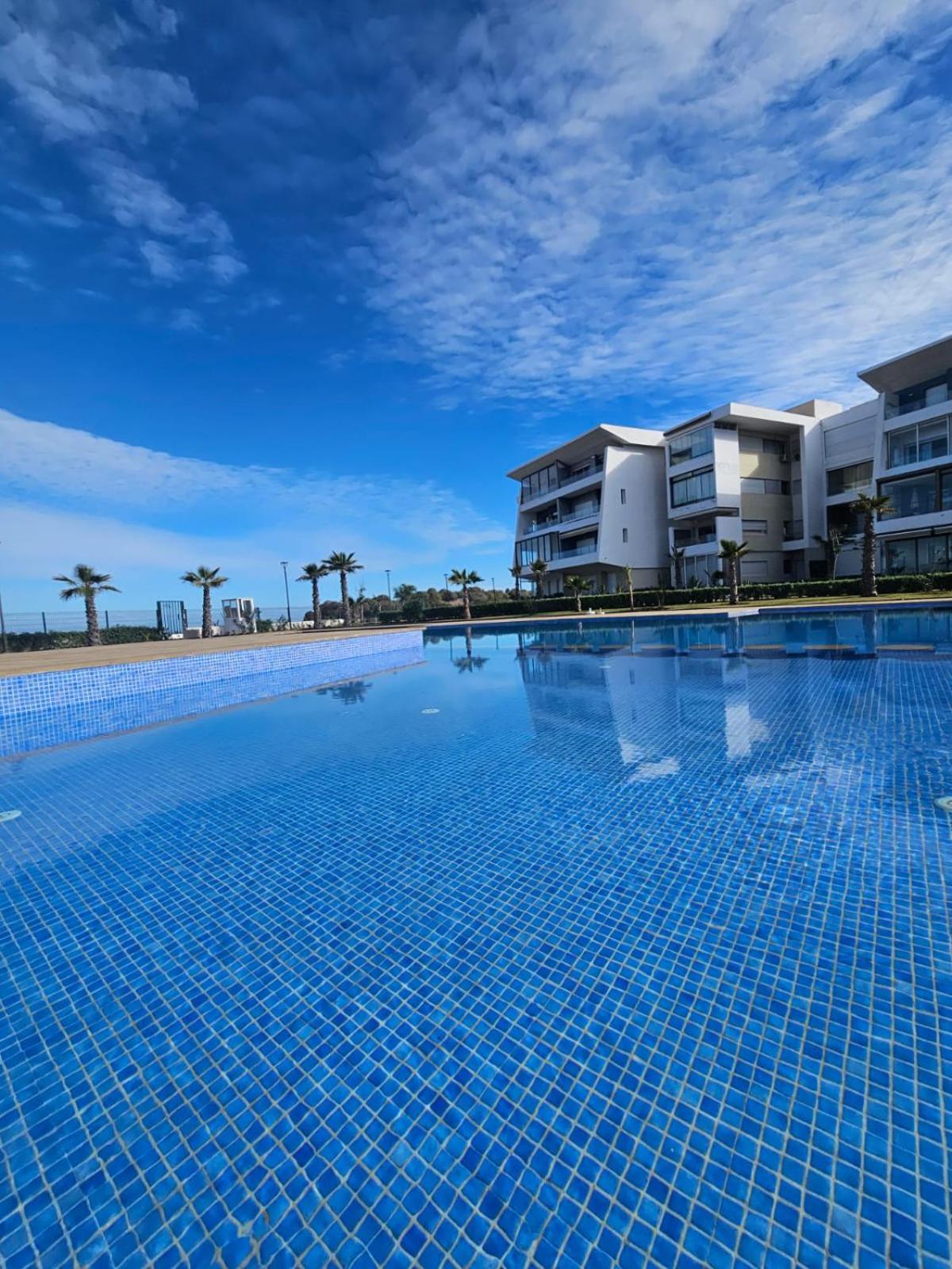 Sidi Rahal Blue View, Beachfront Wide Seaview With Pool Екстер'єр фото